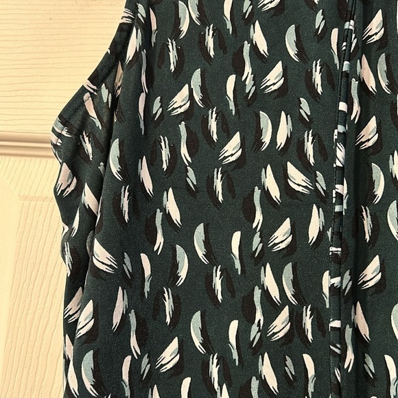 Ryan Wythe Dark Green Dressy Tank Top 2X - Picture 4 of 5